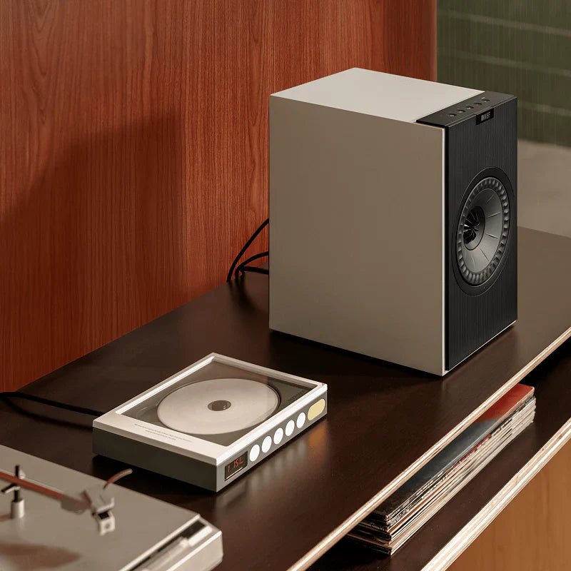 KEF Coda W Kablosuz Raf Tipi Aktif Hoparlör