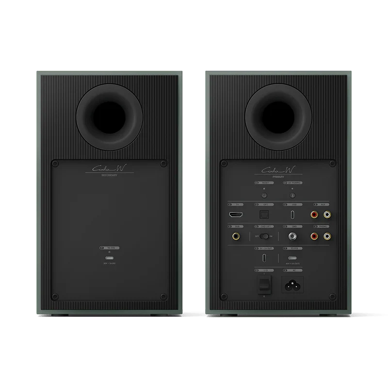 KEF Coda W Kablosuz Raf Tipi Aktif Hoparlör